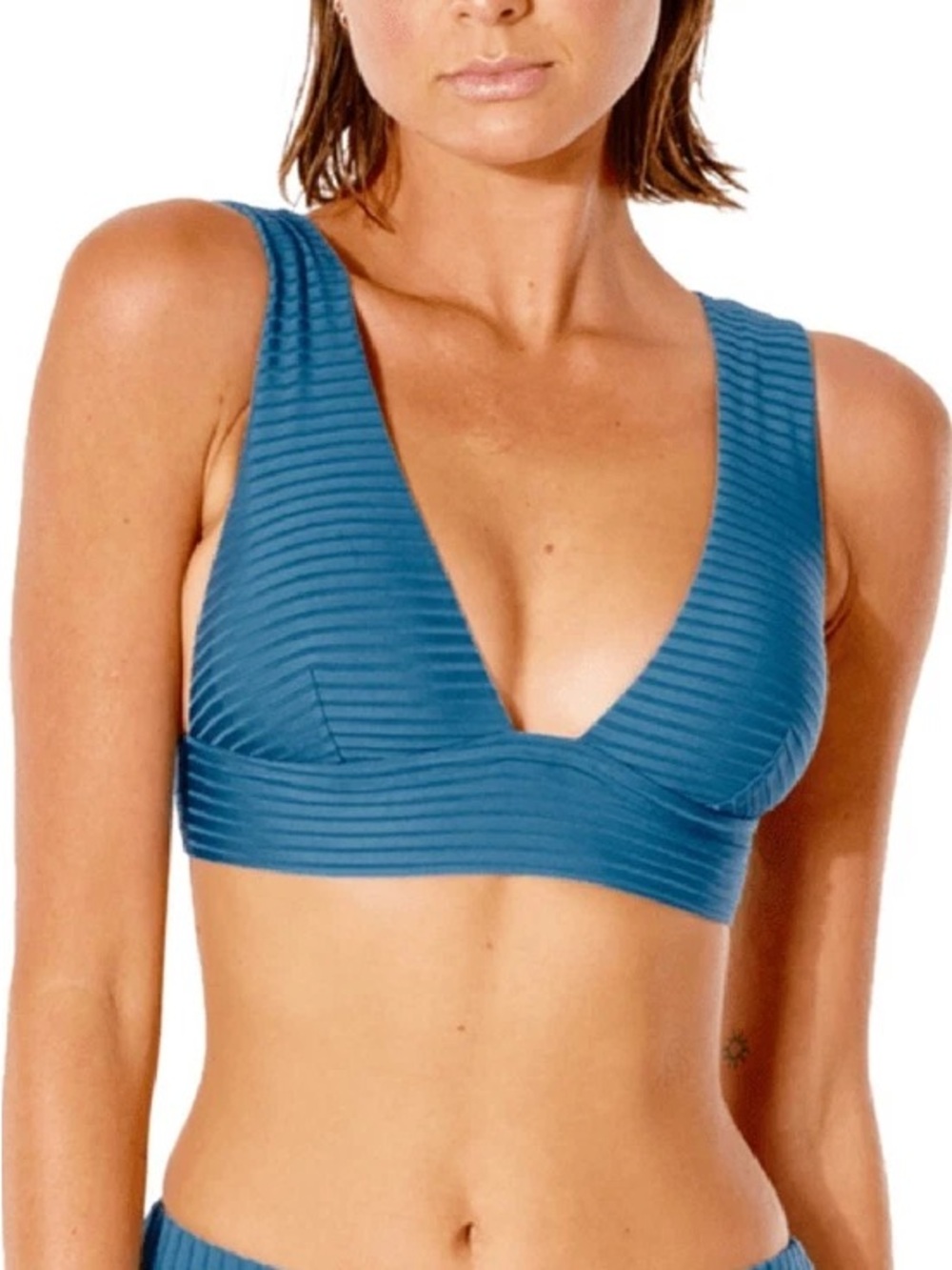Rip Curl Teal Ribbed Bikini